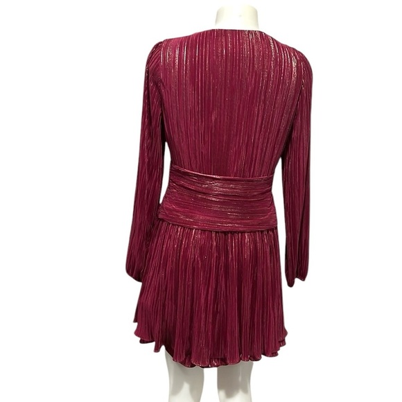 Lilly Pulitzer jessamie long sleeve mulberry mini dress size 4 - Picture 3 of 13